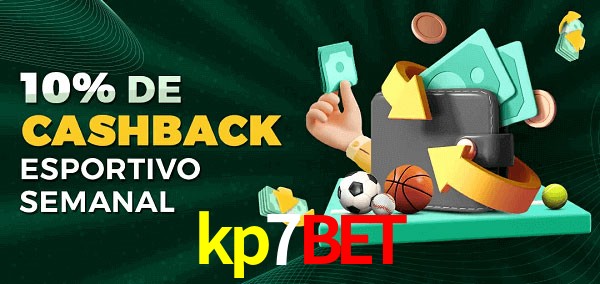 10% de bônus de cashback na kp7bet